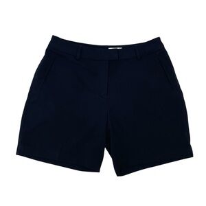 Lady Hagen Golf Women's Core Shorts Size 6 Solid Black Flat Front Pockets Zip